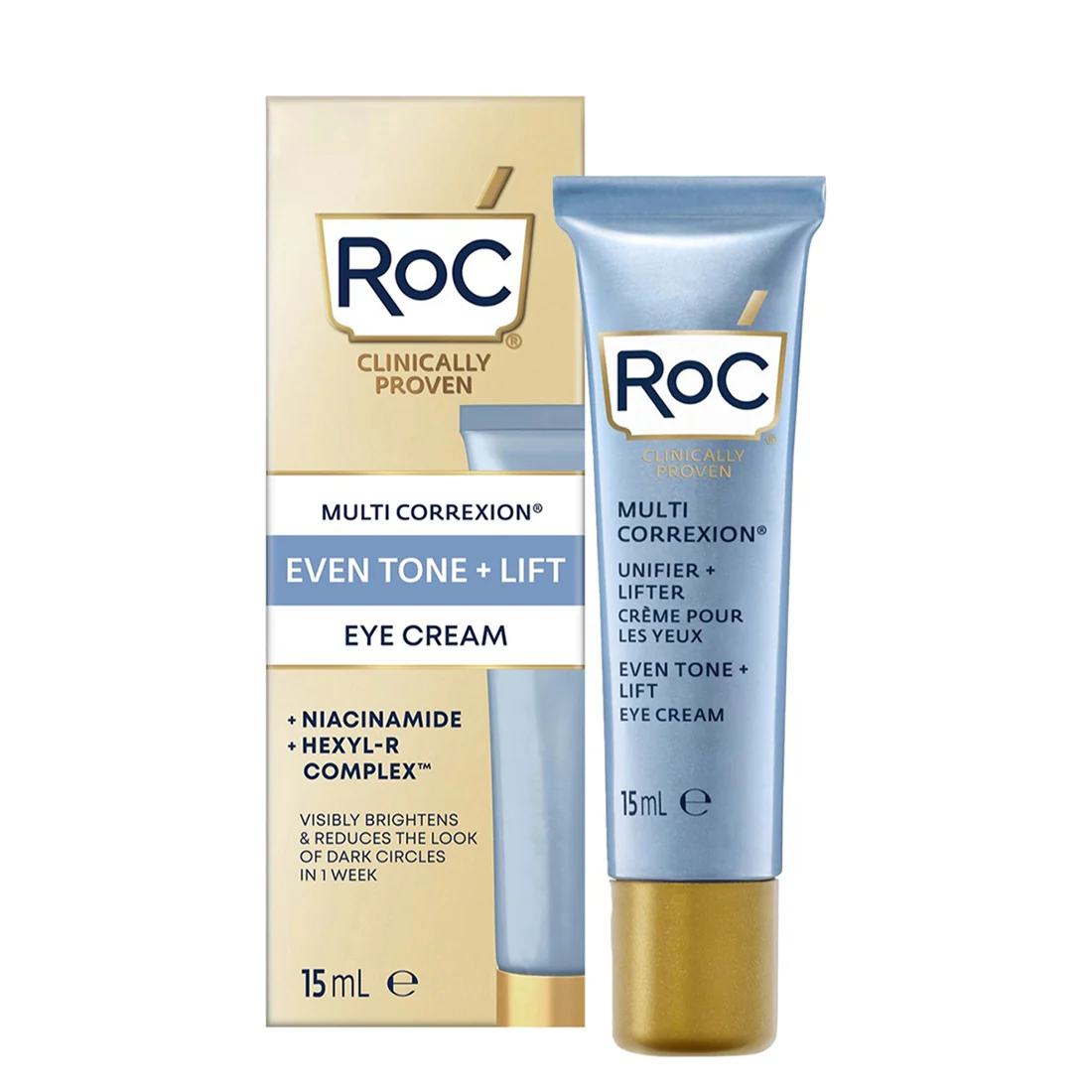 Roc Multi Correxion Unifier + Lifter Crème Pour Les Yeux 15 ml