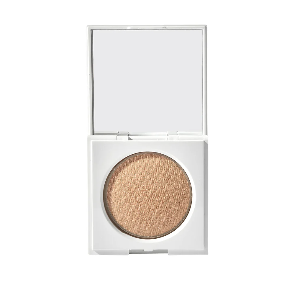 Goovi My Bright Side Creamy Powder Highlighter 02 Sparkling Gold - Image 2