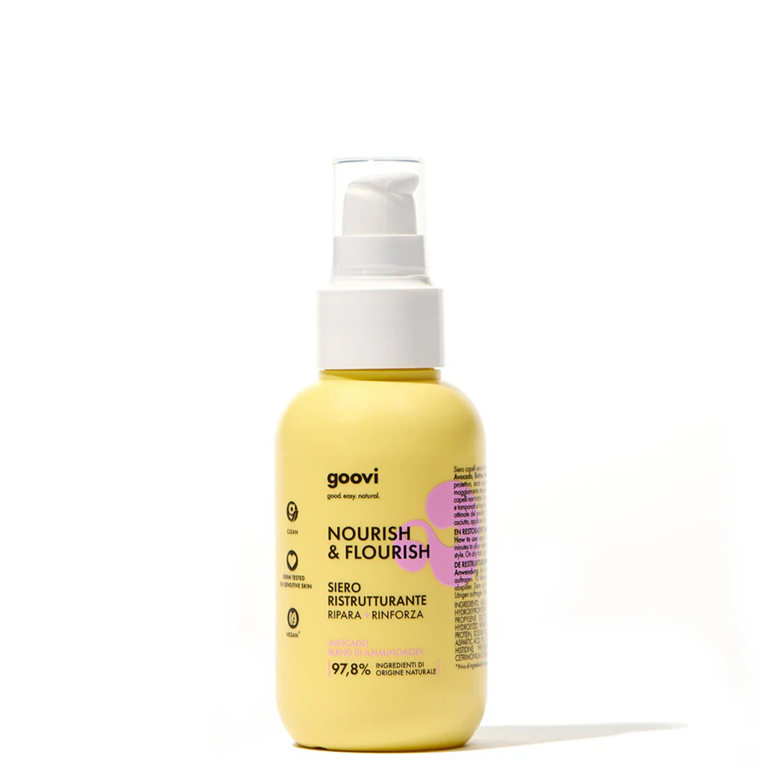 Goovi Nourish & Flourish Siero Ristrutturante 100 ml