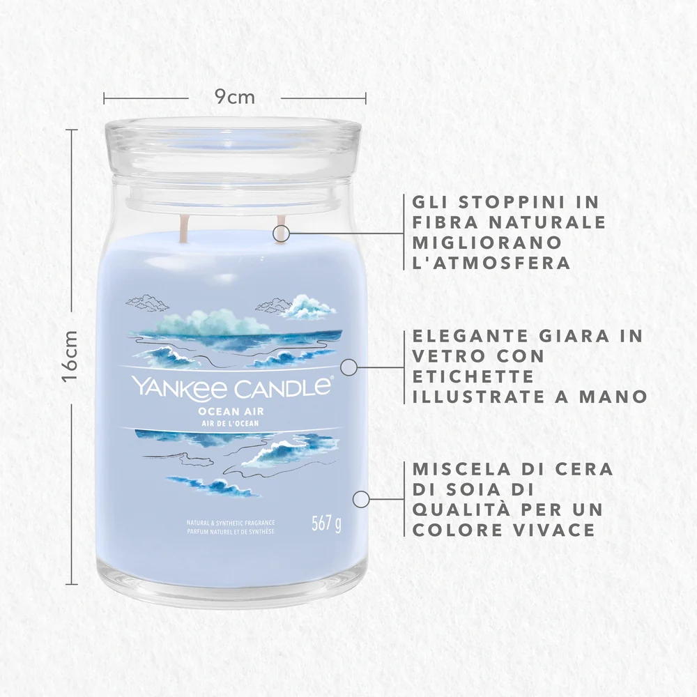 Yankee Candle Ocean Air Signature Grande Air Signature - Image 2