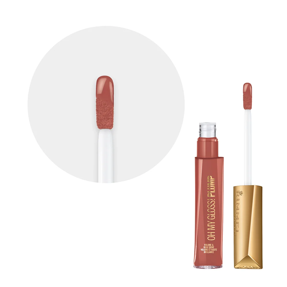 Rimmel Oh My Gloss Plump! 759 Spiced Nude - Image 5