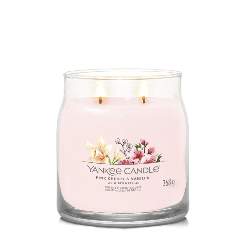 Yankee Candle Pink Cherry & Vanilla Signature Media Cherry & Vanilla Signature - Image 2