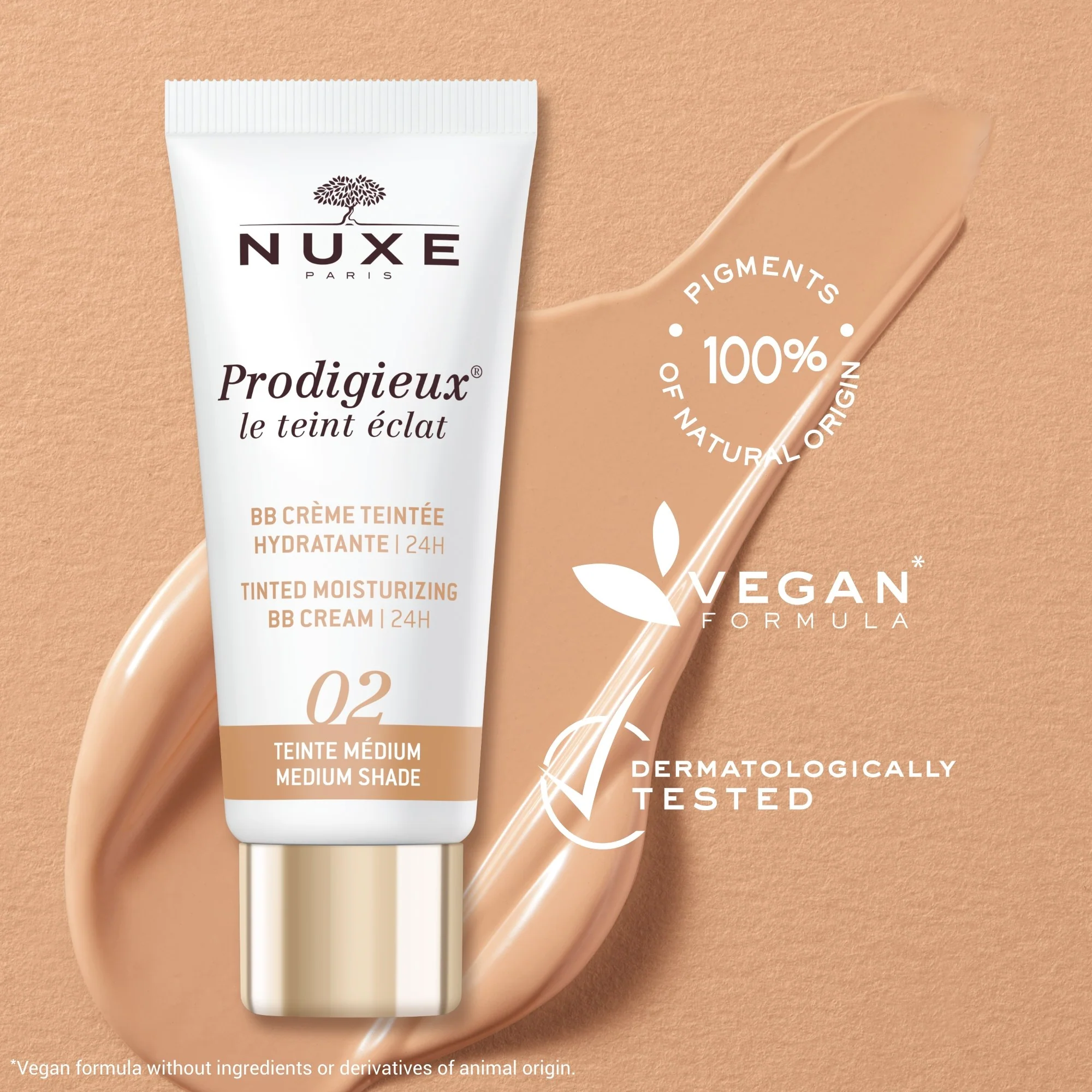 Nuxe Prodigieux Le Teint Éclat 02 Tonalità Media - Image 3