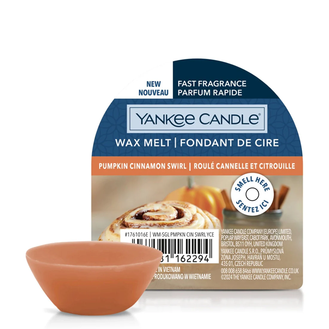 Yankee Candle Pumpkin Cinnamon Swirl 1 pz