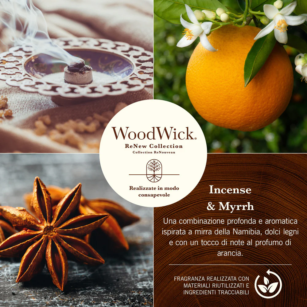 Woodwick ReNew Incense & Myrrh Grande Incense & Myrrh - Image 2