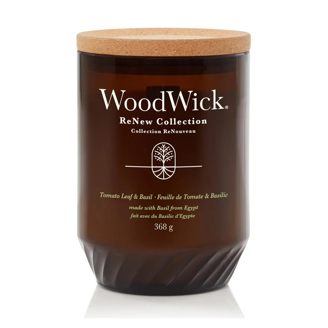 Woodwick ReNew Tomato Leaf & Basil Grande Tomato Leaf & Basil