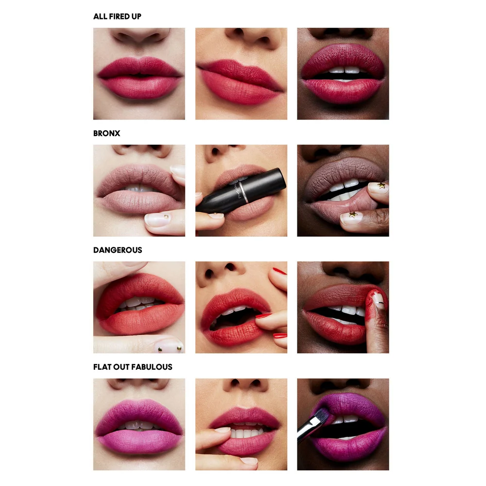 Mac Retro Matte Lipstick 703 Runway Hit - Image 4
