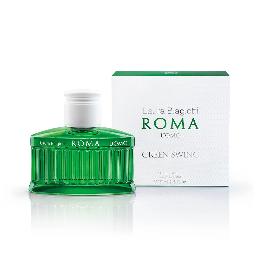 Laura Biagiotti Roma Uomo Green Swing 75 ml - Image 2