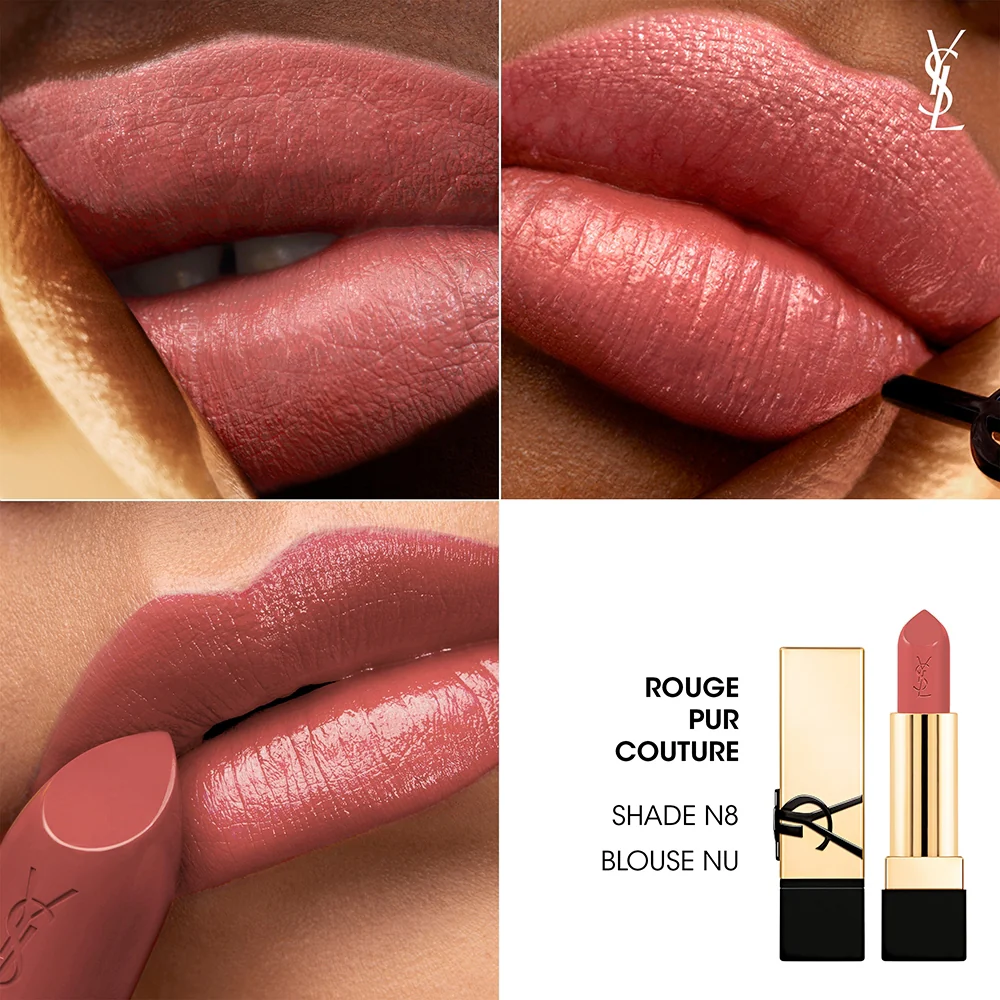 Yves Saint Laurent Rouge Pur Couture N8 - Image 4