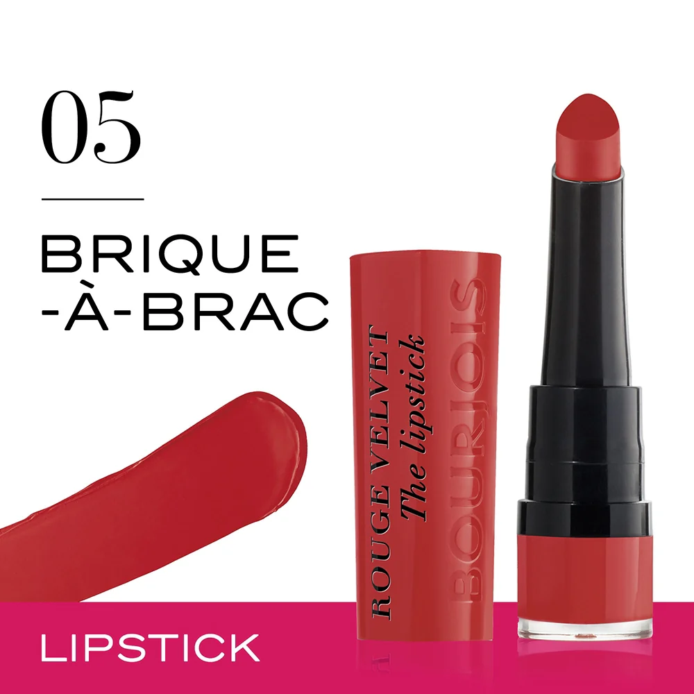 Bourjois Rouge Velvet The Lipstick 05 Brique-À-Brac - Image 3