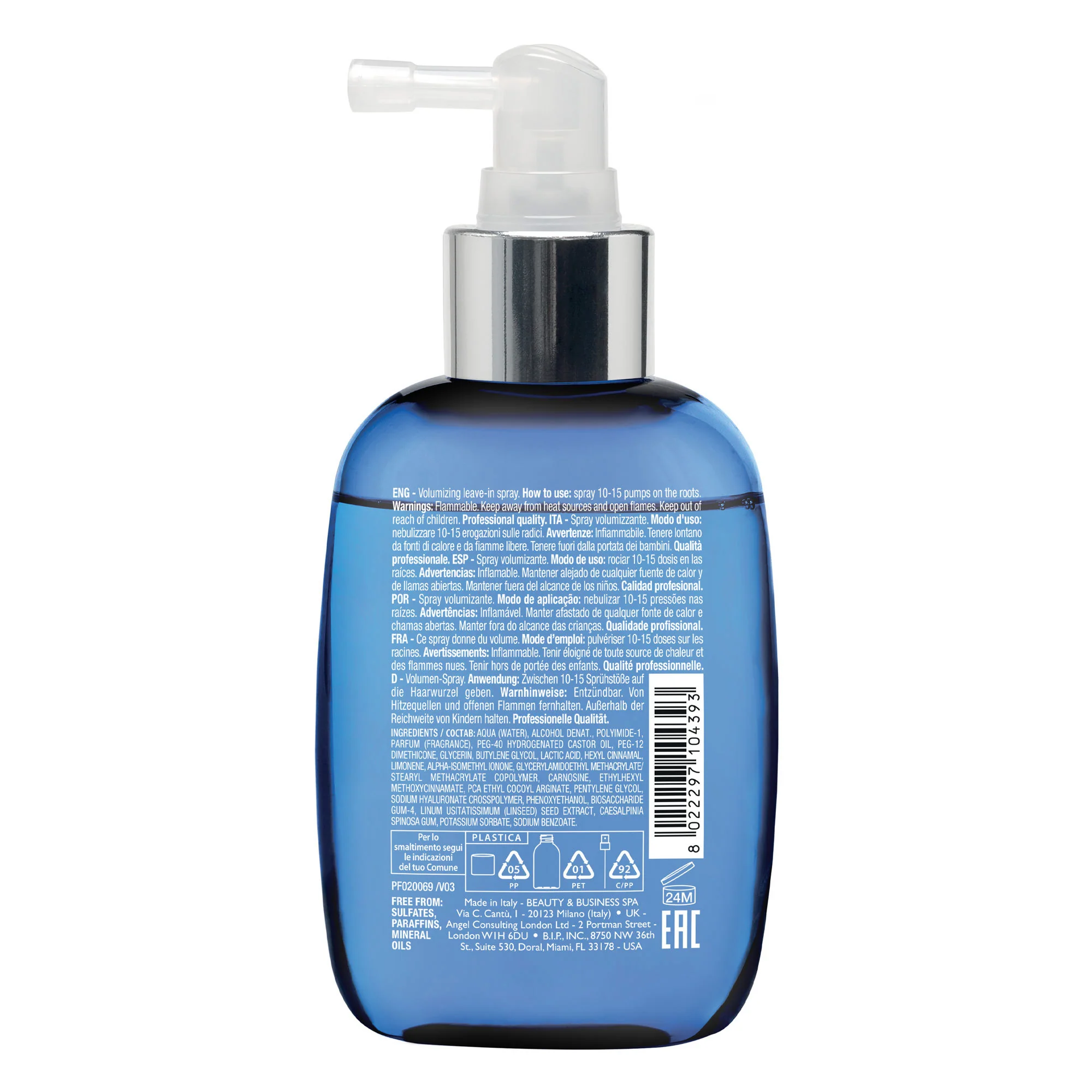 Semi Di Lino Semi di Lino Volume Volumizing Spray 125 ml - Image 2