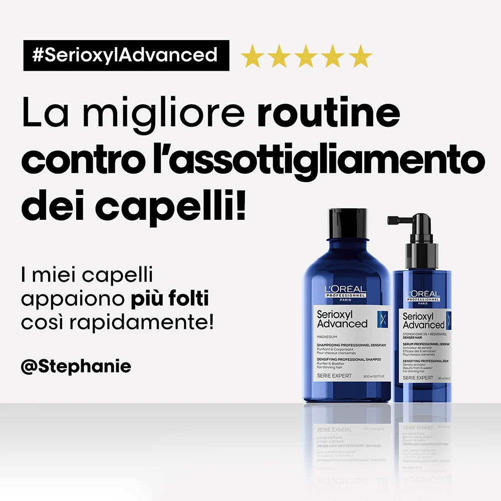 L'oreal Professionnel Serioxyl Advanced Siero Denser Hair 90 ml - Image 4