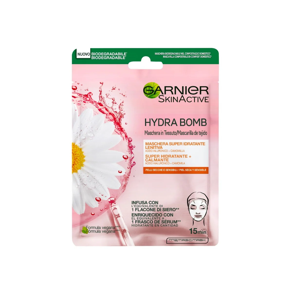 Garnier SkinActive Hydra Bomb Super Idratante Lenitiva Camomilla e Hydra Bomb Super Idratante Lenitiva - Image 3