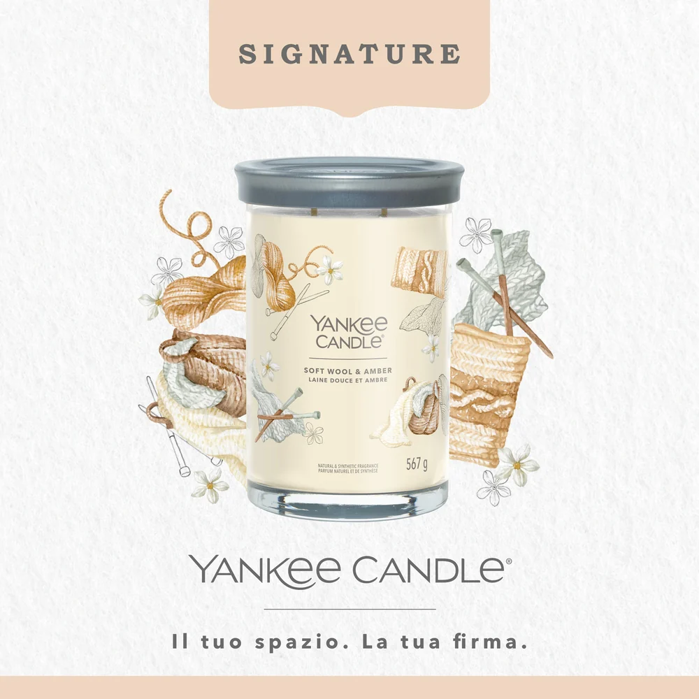 Yankee Candle Soft Wool & Amber Signature Tumbler - Image 3