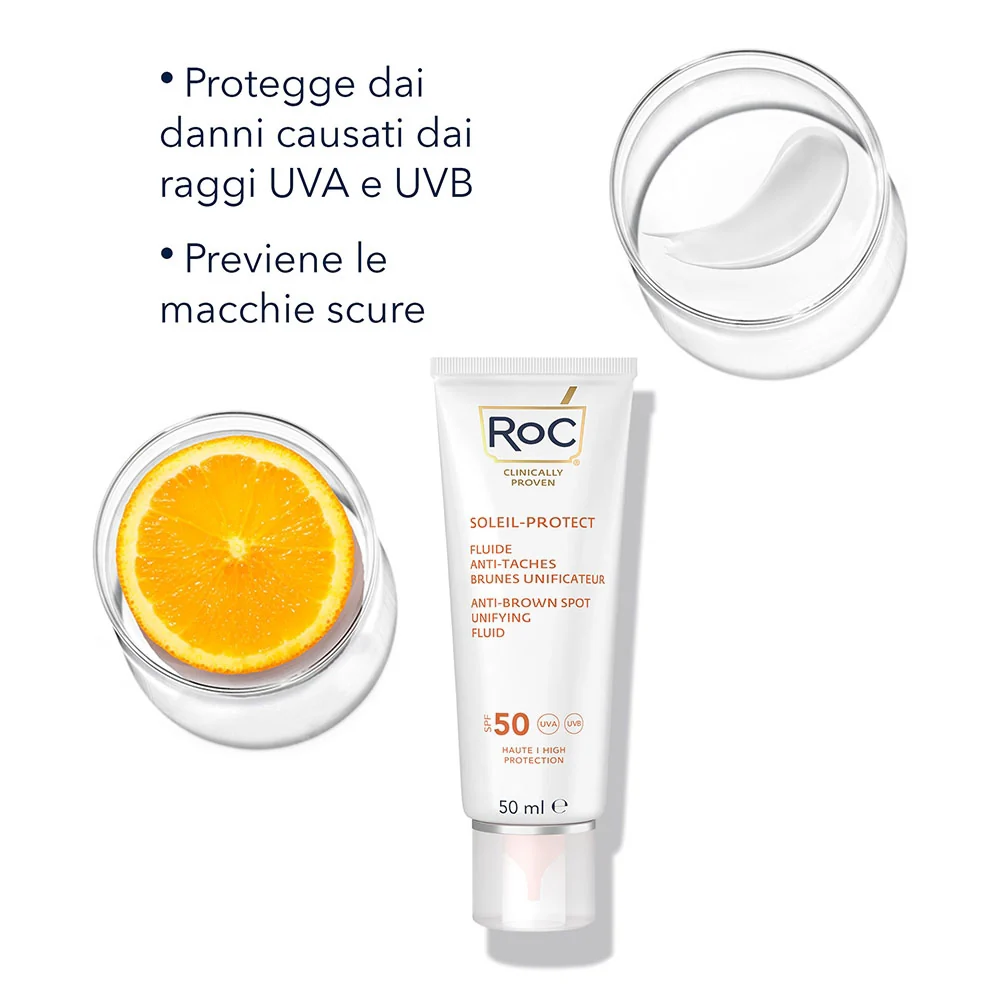 Roc Soleil Protect Fluide Anti-Taches Brunes Unificateur Spf50 - Image 3