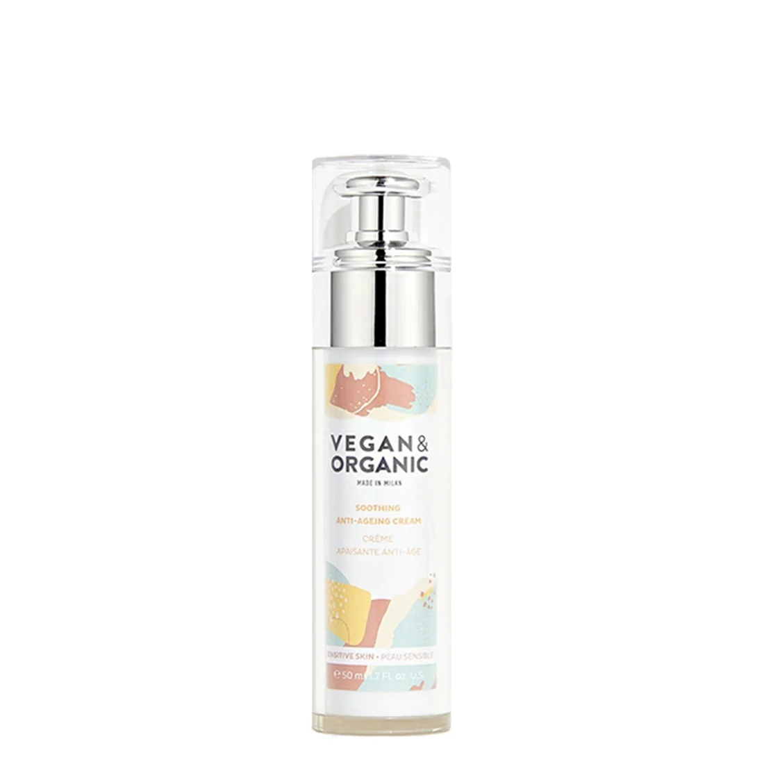Vegan&Organic Soothing Anti-Ageing Cream Sensitive Skin 50 ml