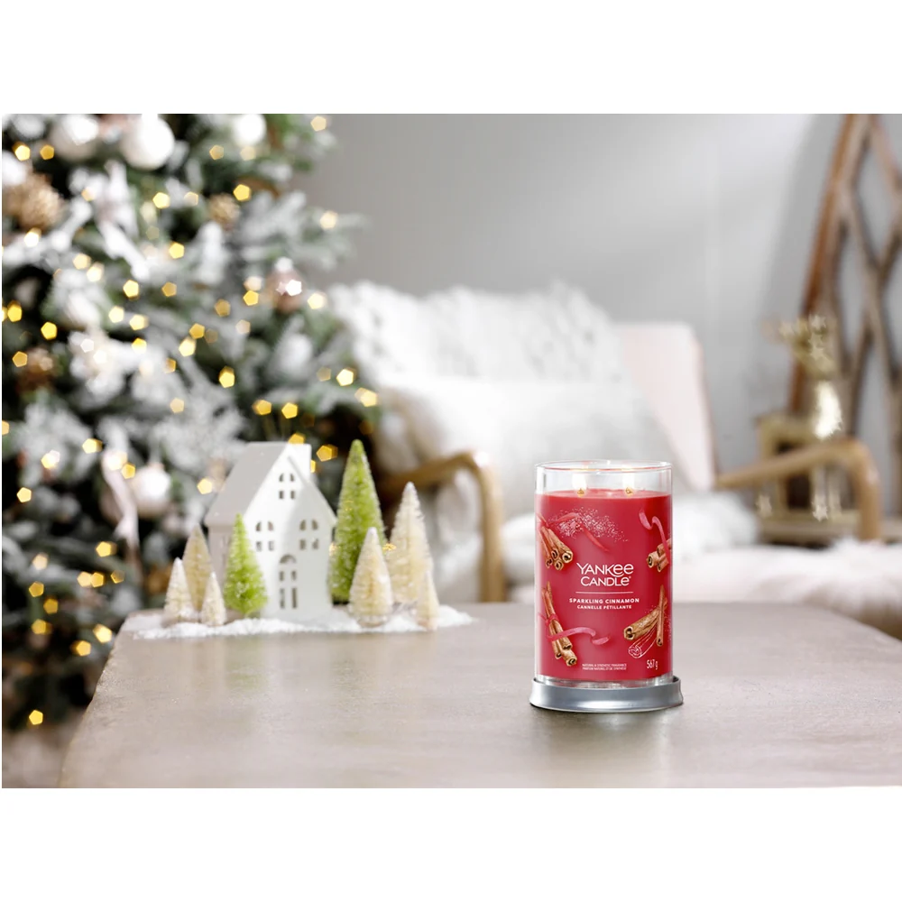 Yankee Candle Sparkling Cinnamon Signature Tumbler - Image 4