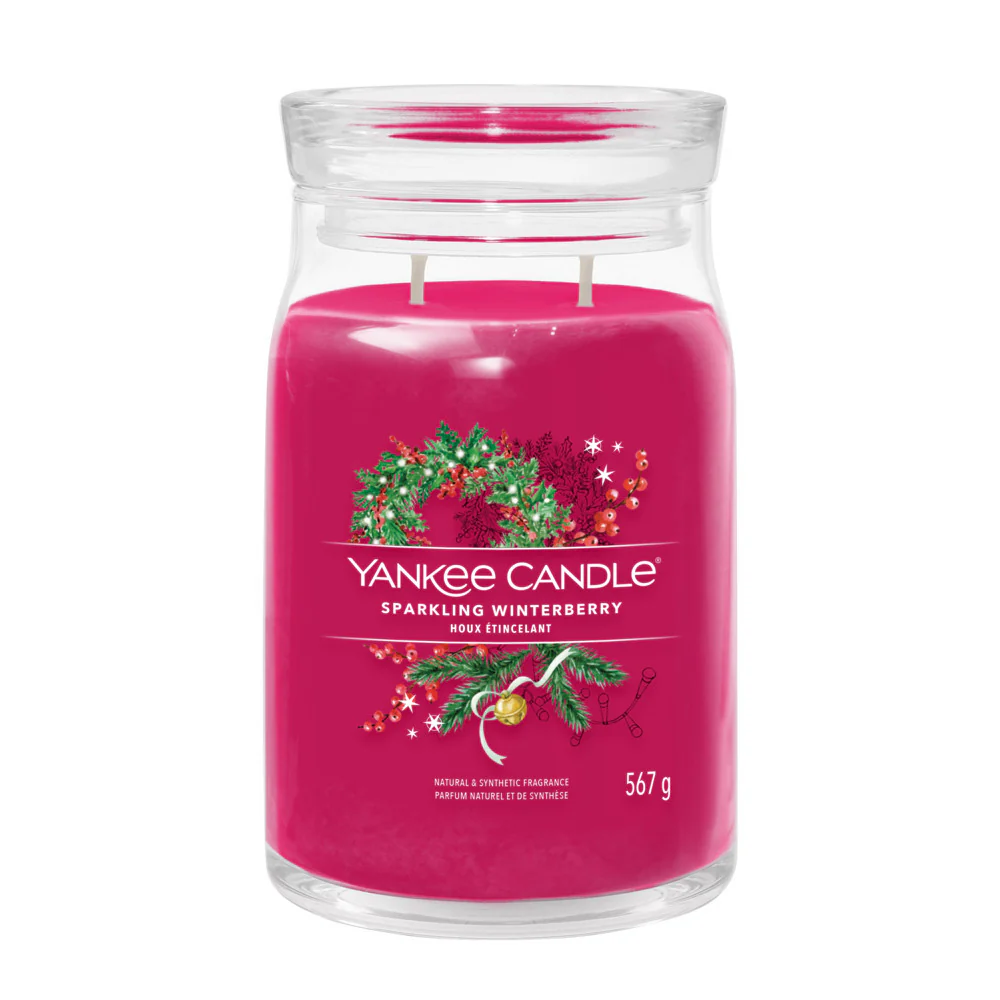 Yankee Candle Sparkling Winterberry Grande ing Winterberry - Image 2