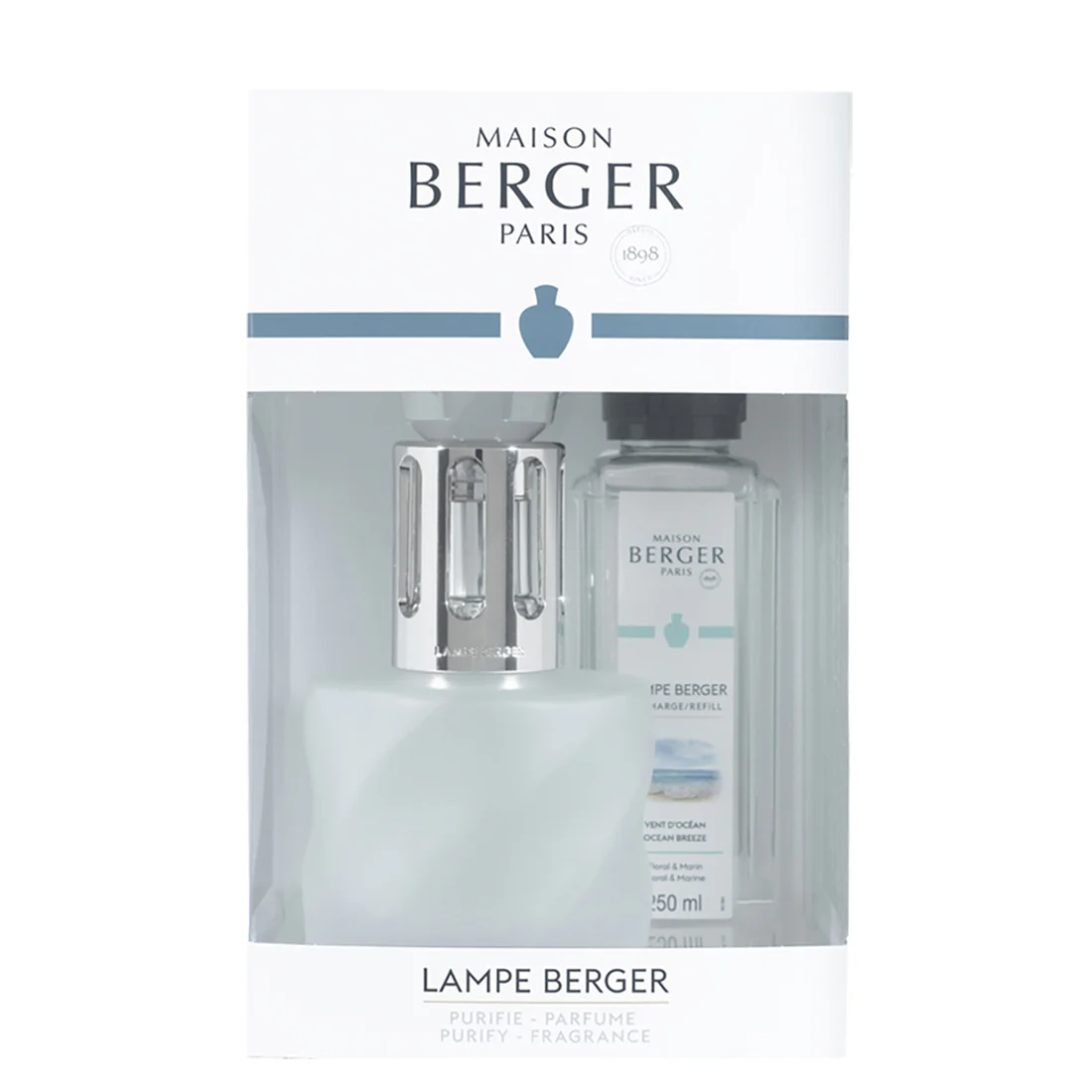 Maison Berger Paris Spirale Brinata+Ricarica Vent D'Ocean 250 ml Set V2
