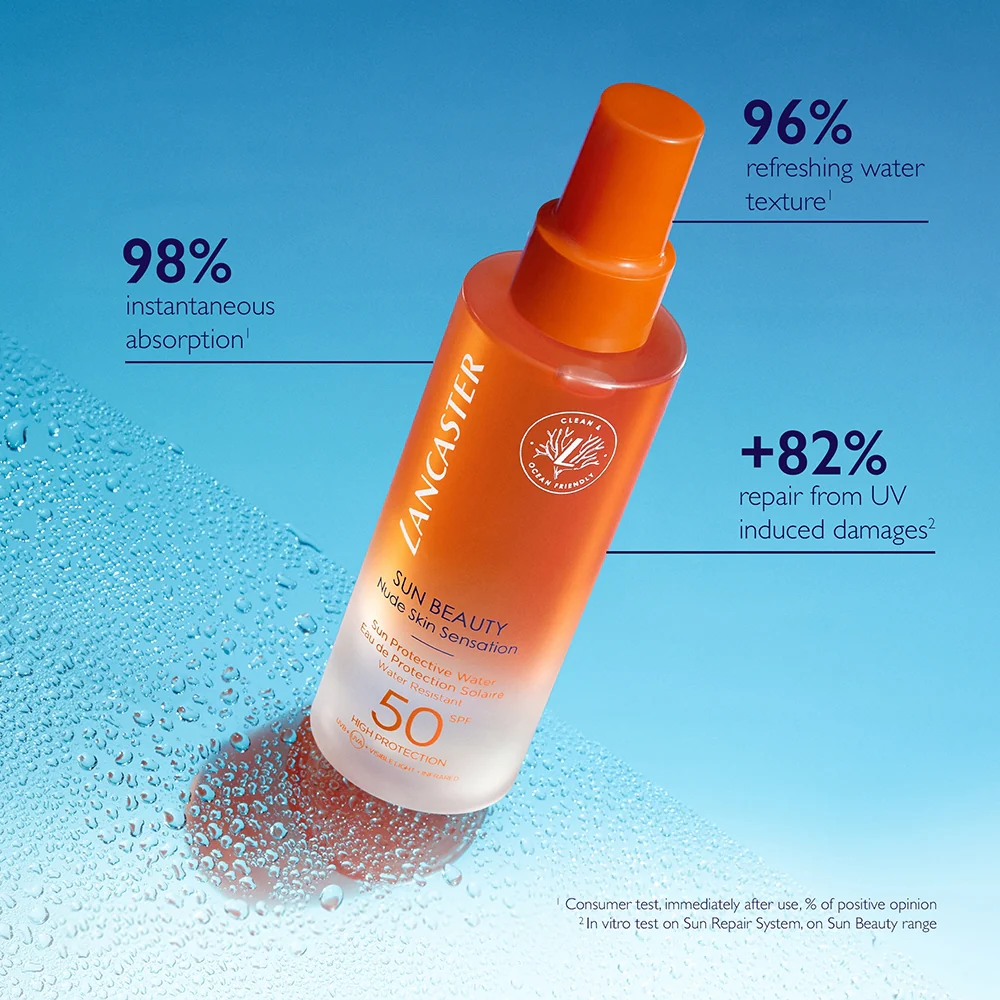 Lancaster Sun Beauty Nude Skin Sensation Water Spf30 - Image 11
