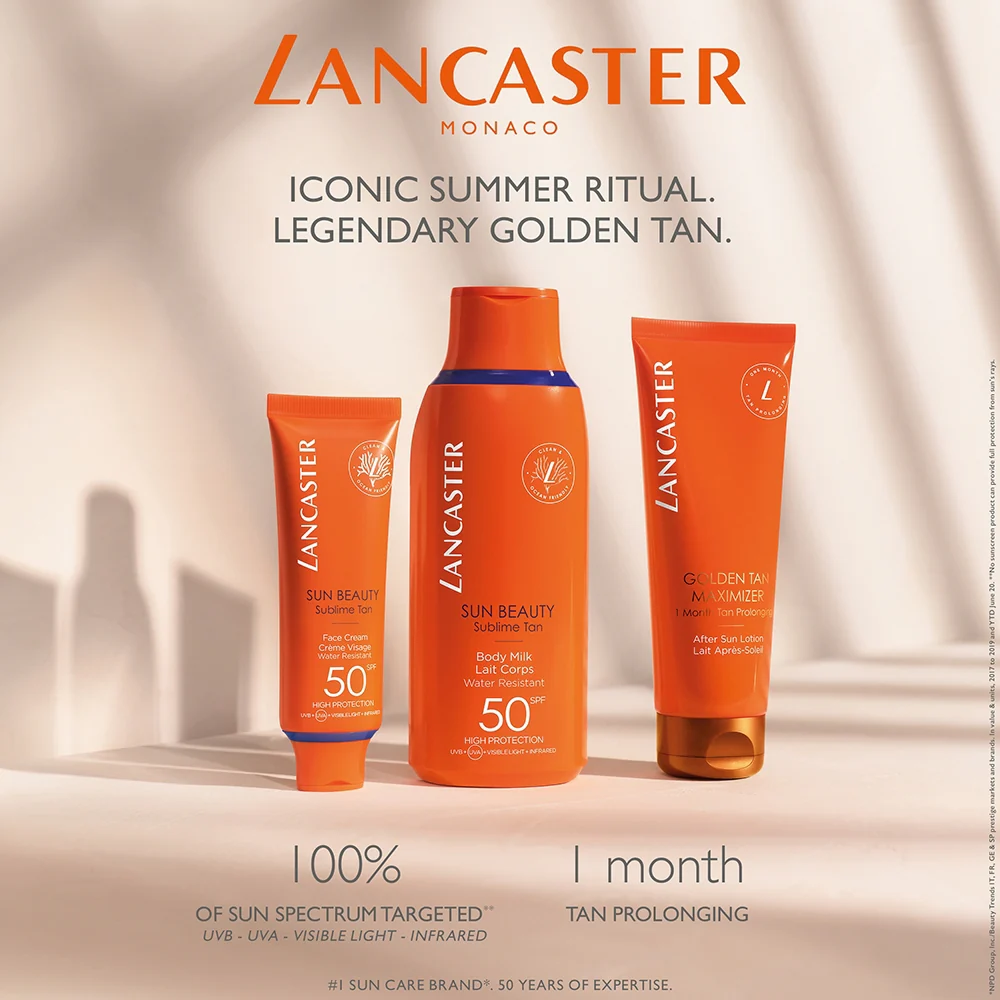 Lancaster Sun Beauty Sublime Tan Body Milk Spf30 - Image 3
