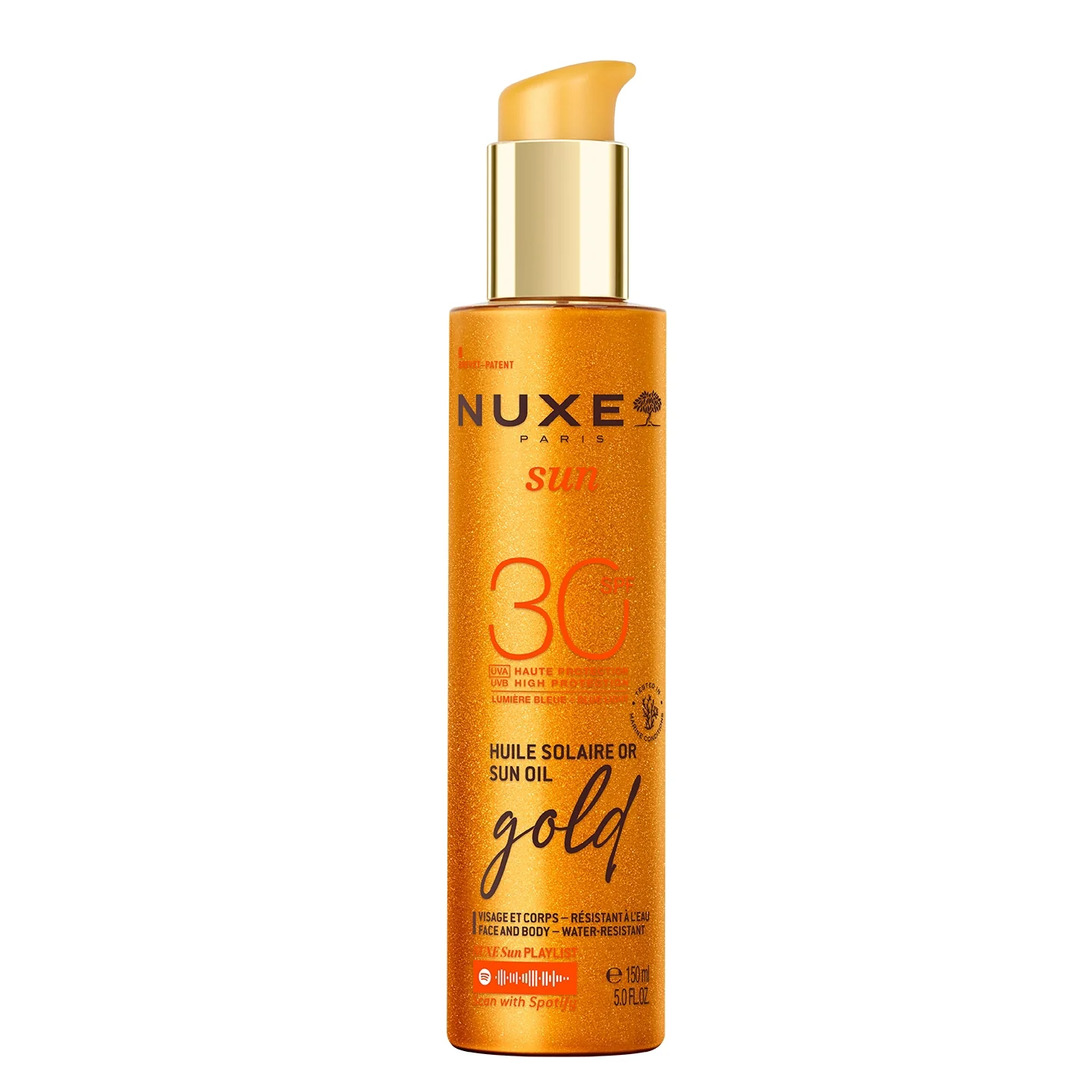 Nuxe Sun Huile Solaire Or SPF30 150 ml - Image 3