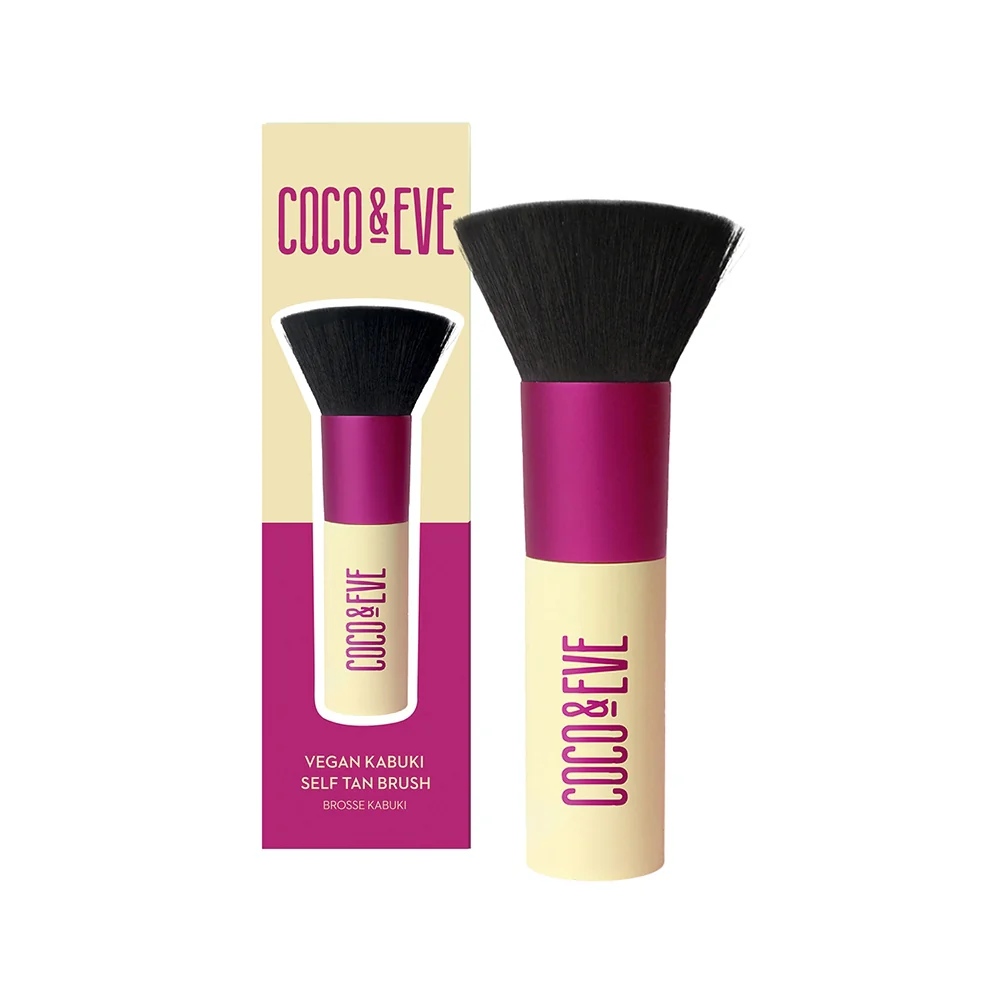 Coco&Eve Sunny Honey Deluxe Vegan Kabuki Brush 1 pz - Image 2