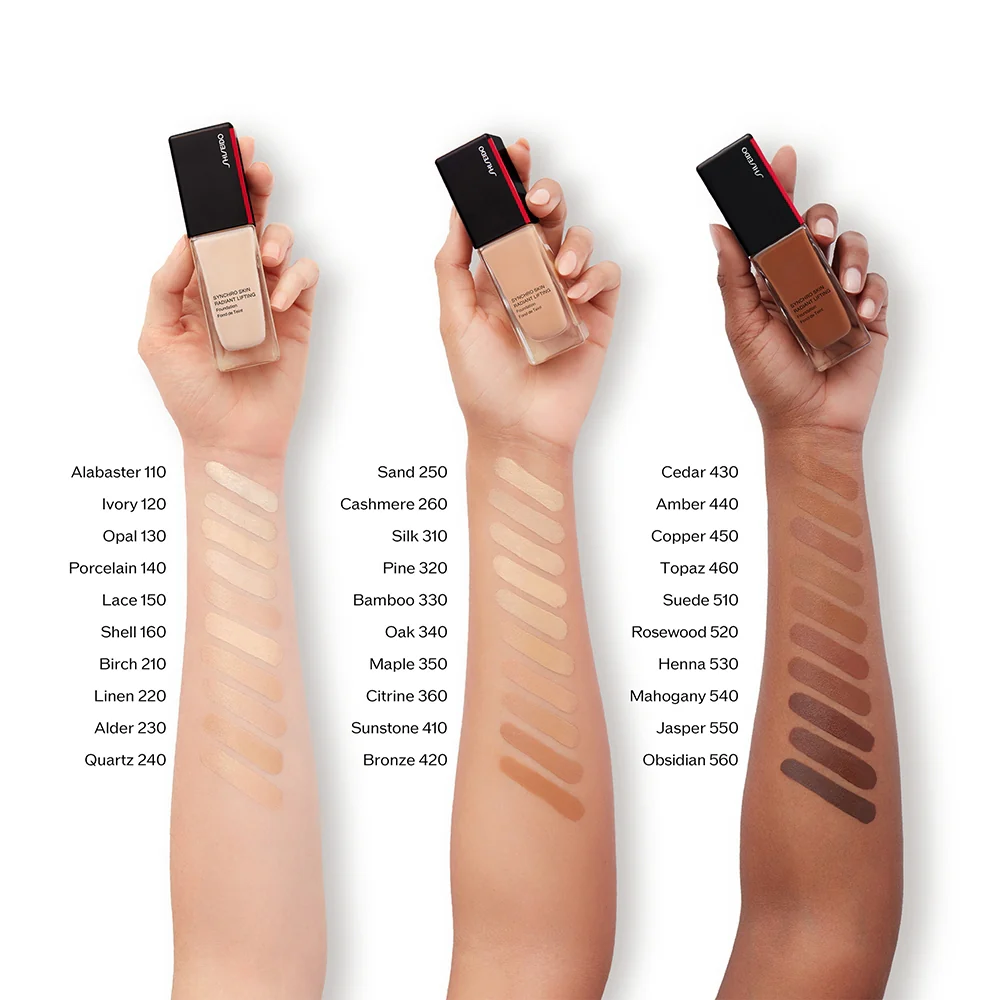 Shiseido Synchro Skin Radiant Lifting Foundation SPF30 160 Shell - Image 2
