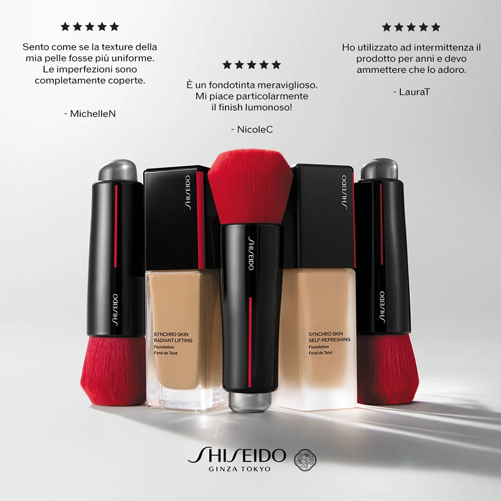 Shiseido Synchro Skin Radiant Lifting Foundation SPF30 220 Linen - Image 6