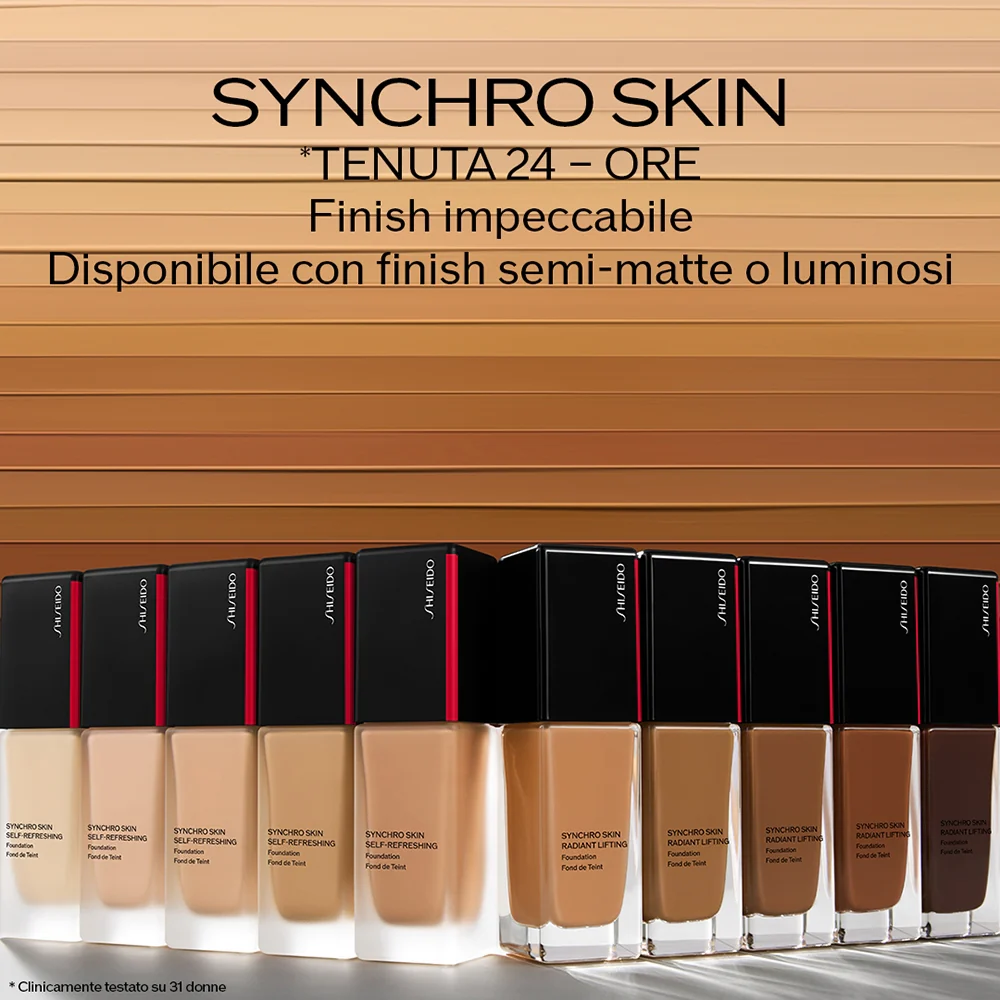 Shiseido Synchro Skin Radiant Lifting Foundation SPF30 510 Suede - Image 4