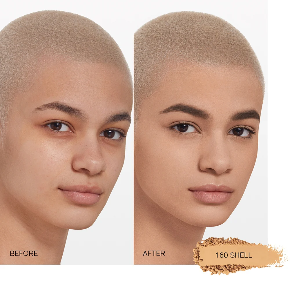 Shiseido SYNCHRO SKIN SELF-REFRESHING CUSTOM FINISH POWDER FOUNDATION 160 Shell - Image 3