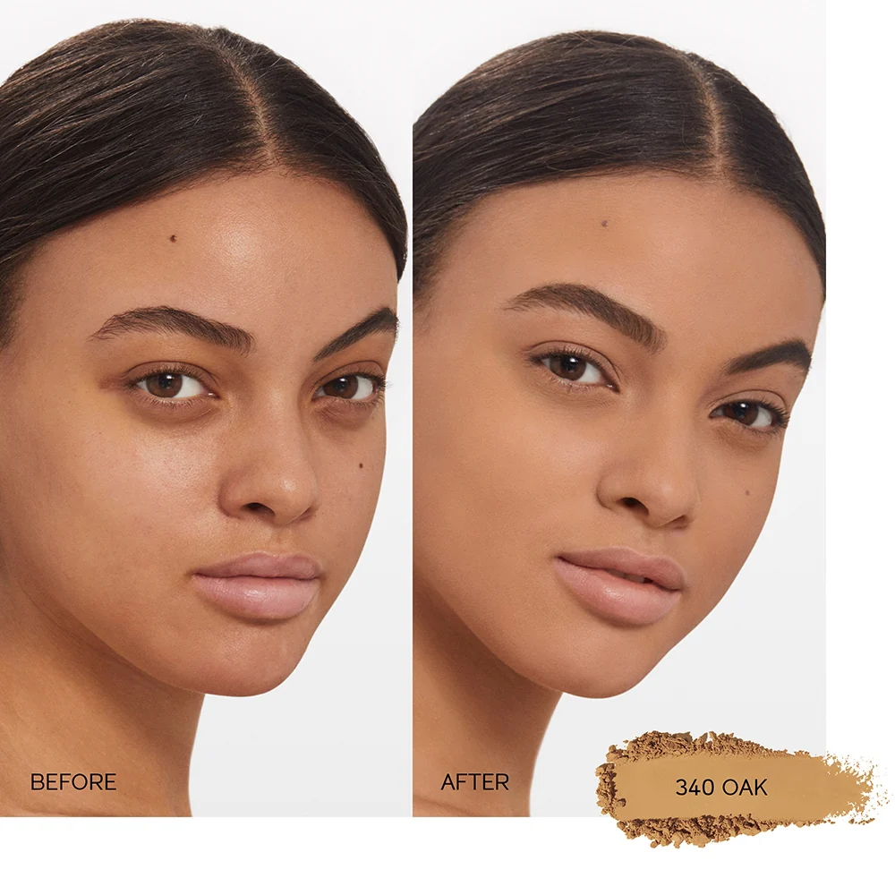 Shiseido SYNCHRO SKIN SELF-REFRESHING CUSTOM FINISH POWDER FOUNDATION 340 Oak - Image 3