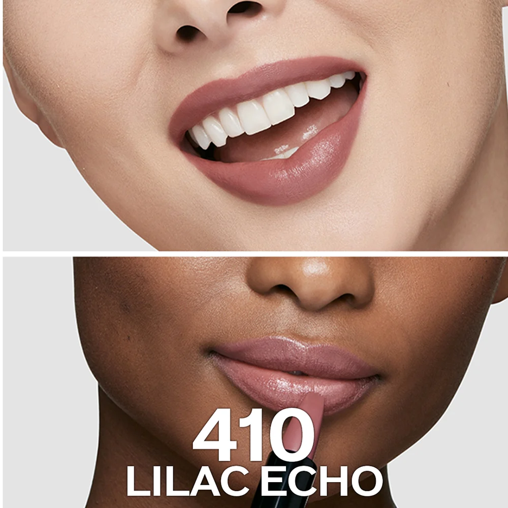 Shiseido TechnoSatin Gel Lipstick 410 Lilac Echo - Image 3