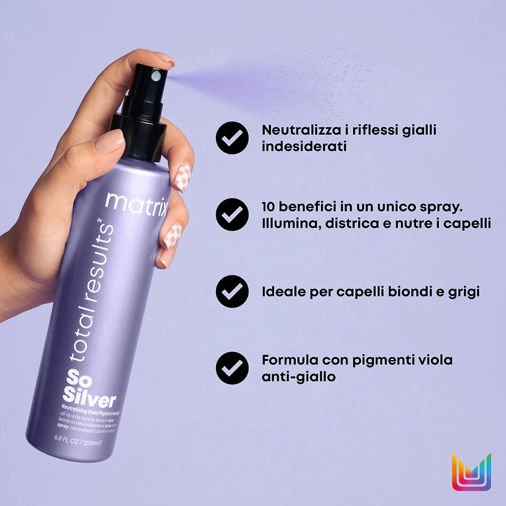 Matrix Total Results So Silver Neutralizing Dyes Spray 200 ml - Image 3