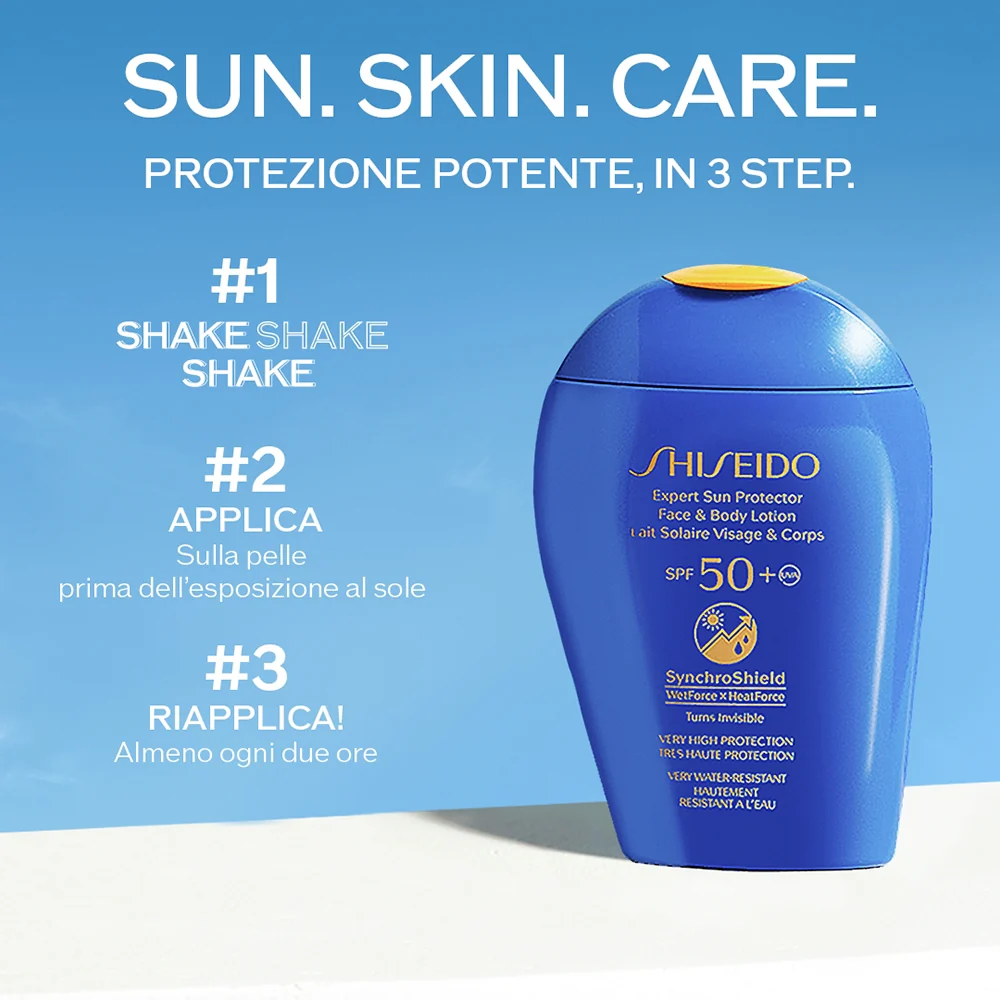 Shiseido Expert Sun Protector Face and Body Lotion Spf50+ - Image 5
