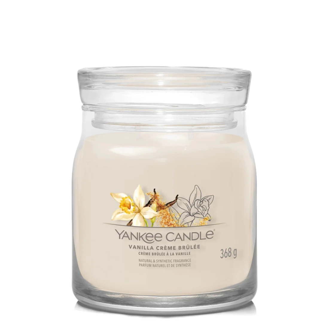 Yankee Candle Vanilla Crème Brulee Signature Grande a Crème Brulee Signature