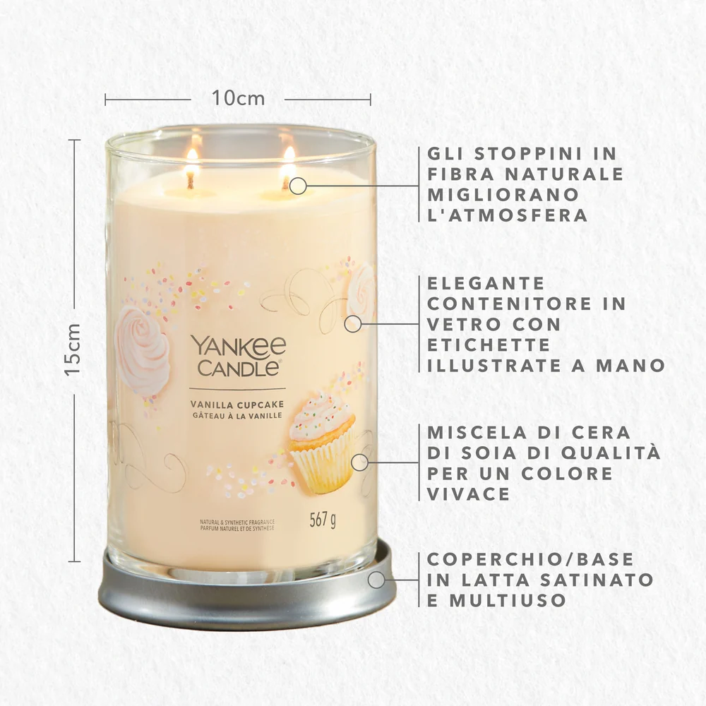 Yankee Candle Vanilla Cupcake Signature Tumbler - Image 2