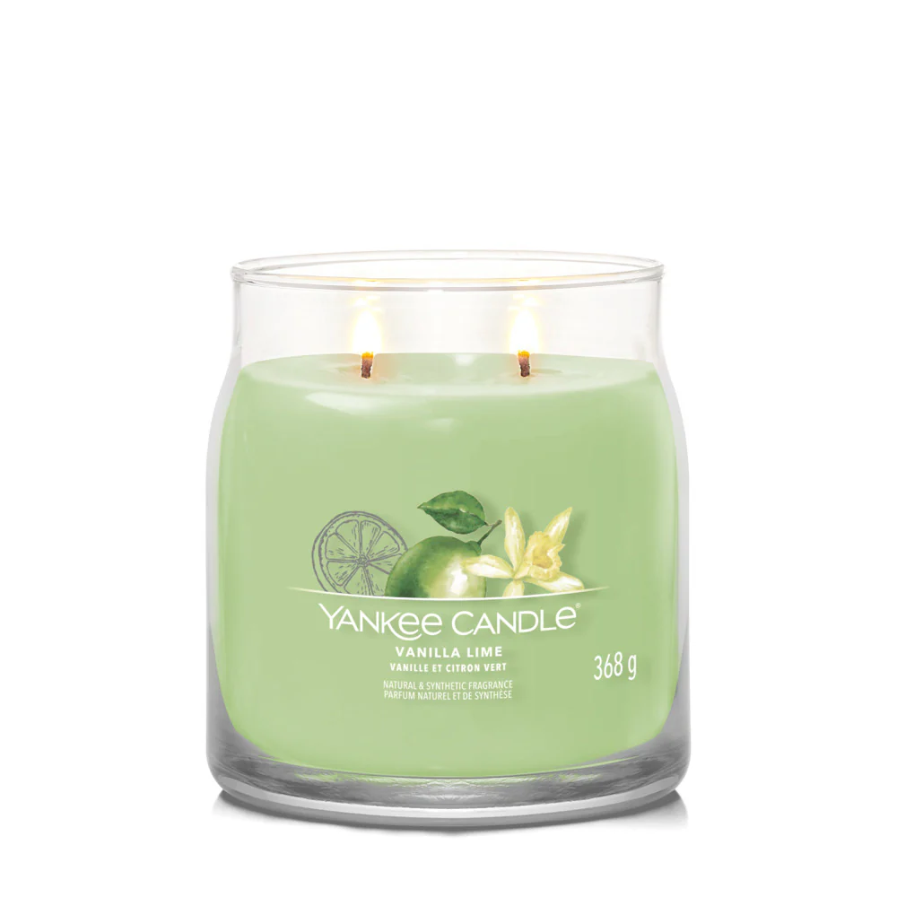 Yankee Candle Vanilla Lime Signature Media la Lime Signature - Image 2