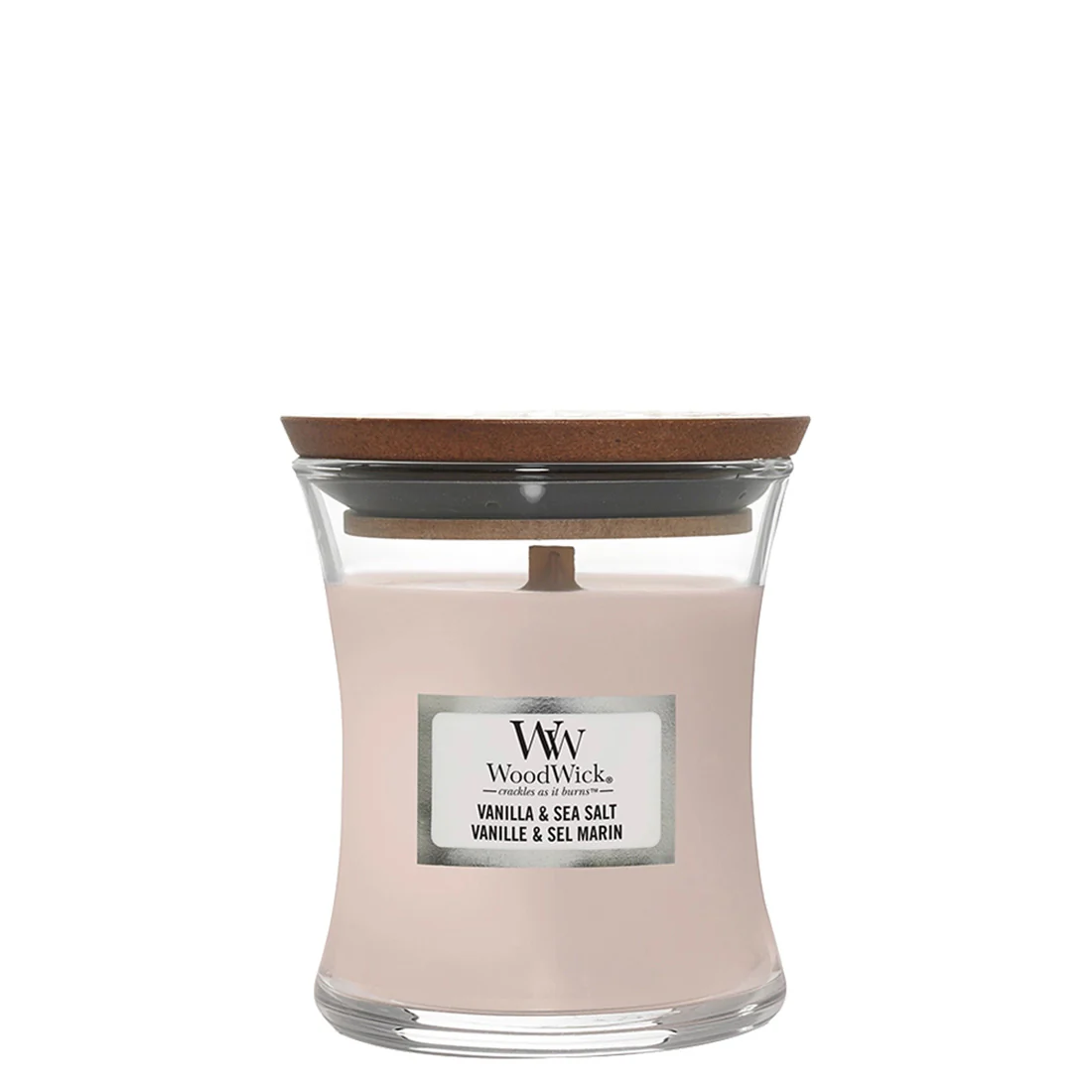 Woodwick Vanilla & Sea Salt Piccola  & Sea Salt