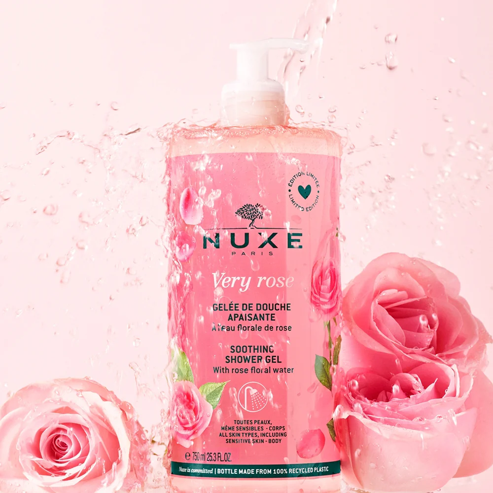 Nuxe Very Rose Gelée de Douche Apaisante 750 ml - Image 2
