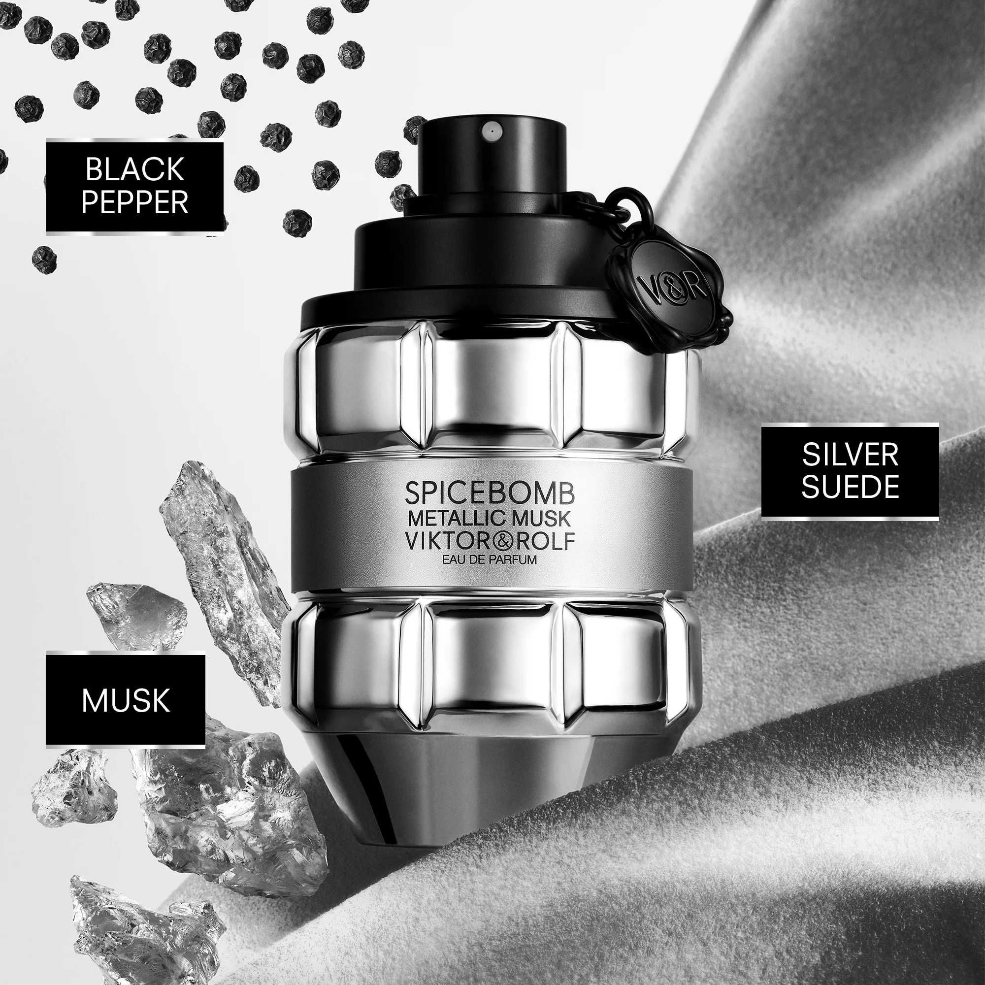 VIKTOR&ROLF Spicebomb Metallic Musk  50 ml - Image 3