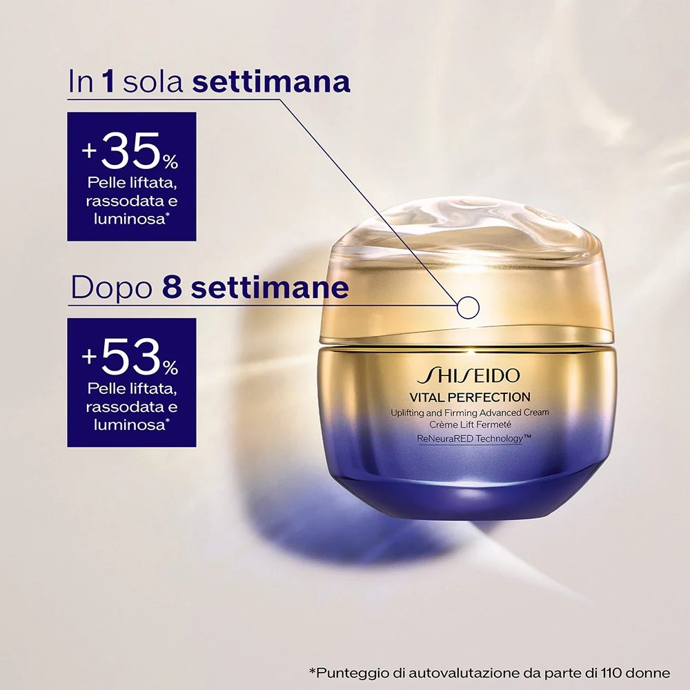 Shiseido Vital Perfection Uplifting and Firming Advanced Cream Refill 50 ml Ricarica - Image 4