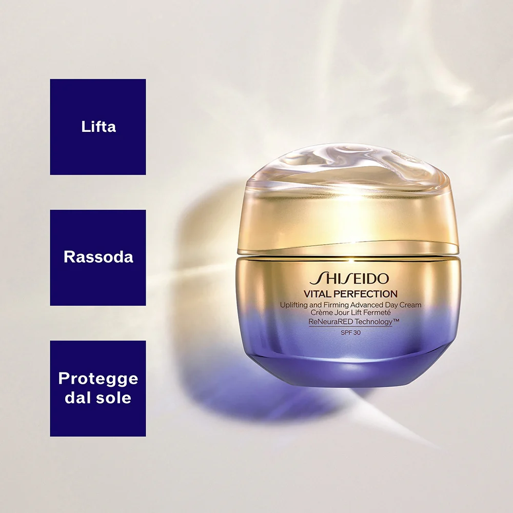 Shiseido Vital Perfection Uplifting and Firming Advanced Day Cream SPF30 Refill 50 ml Ricarica - Image 3